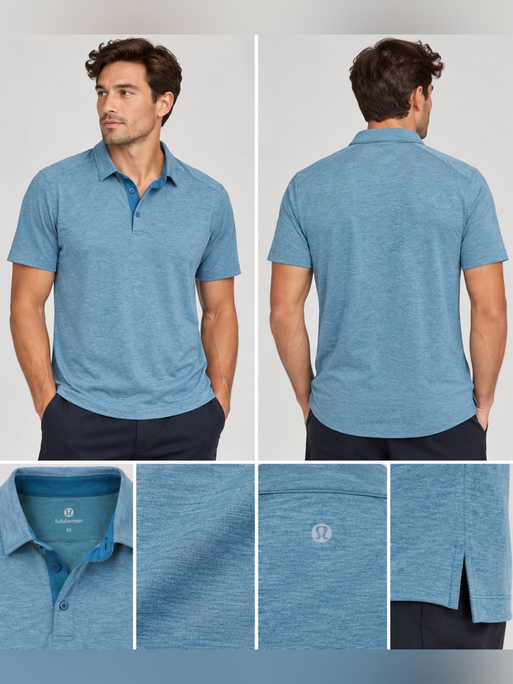 Men's Lululemon Evolution Short-Sleeve Polo